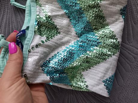 Top s glitrami, original marines,140