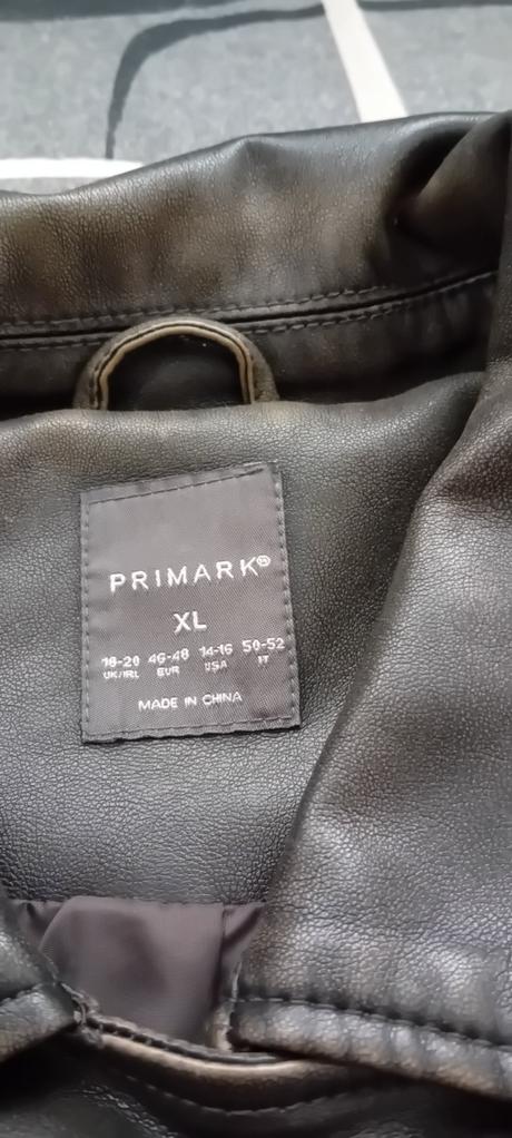 Siva kozena bunda, primark,xl