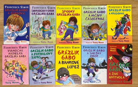 Série 18 knih grázlík gabo, 