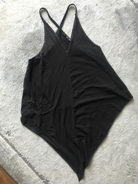 Čierny top zn. h&m, h&m,xs