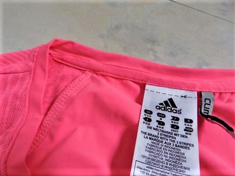 Elastické neónkové športové tričko, adidas,l