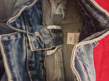 Damske rifle vyšší pas, ad style,28