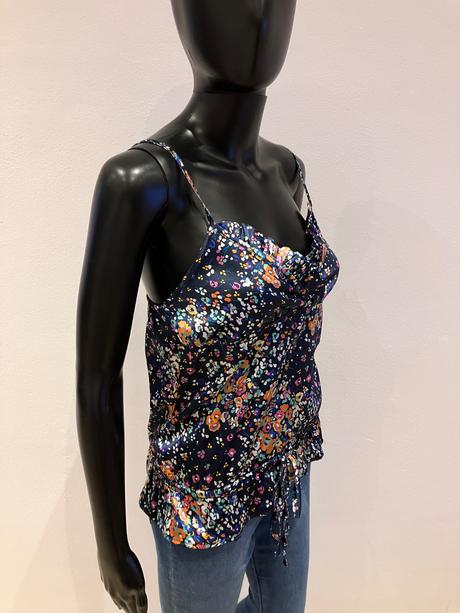 Dámska kvetovaná blúzka, m