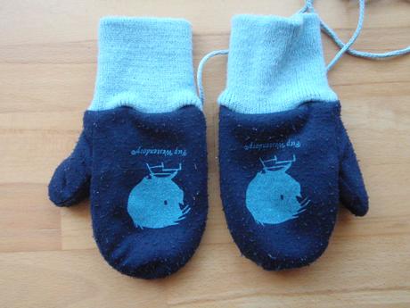 6x rukavičky 0-1rok, 68