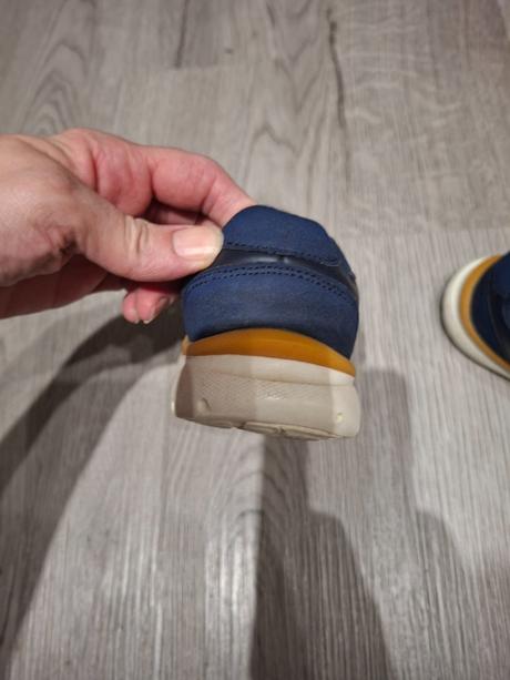 Modré tenisky s obrázkami, lupilu,27