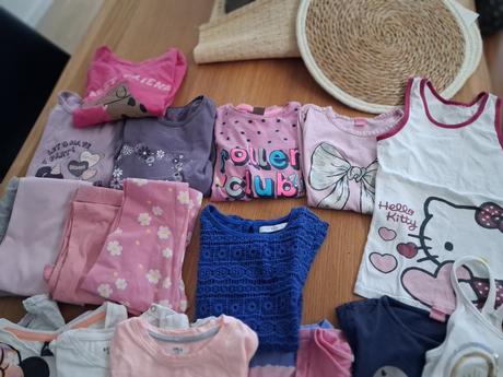 Balík oblečenia pre 4-5 ročne dievcattko, 104–116