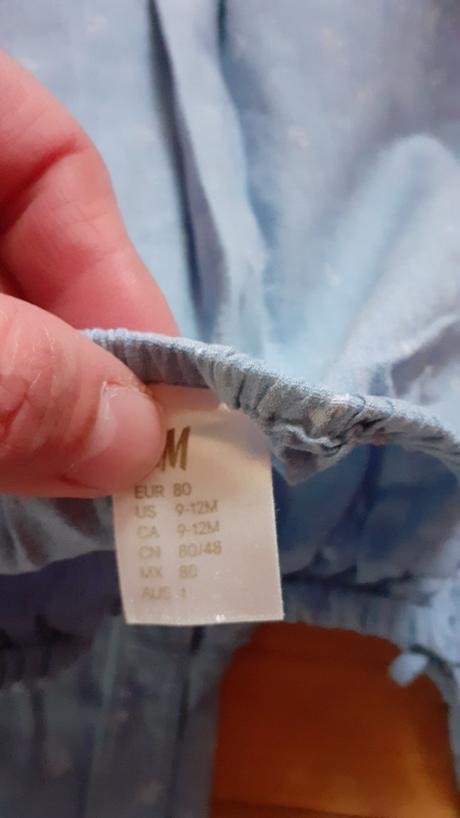 Dievčenská nohavice, h&m,80