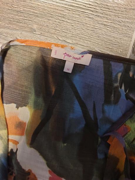 Farebný vršok na šaty, 44