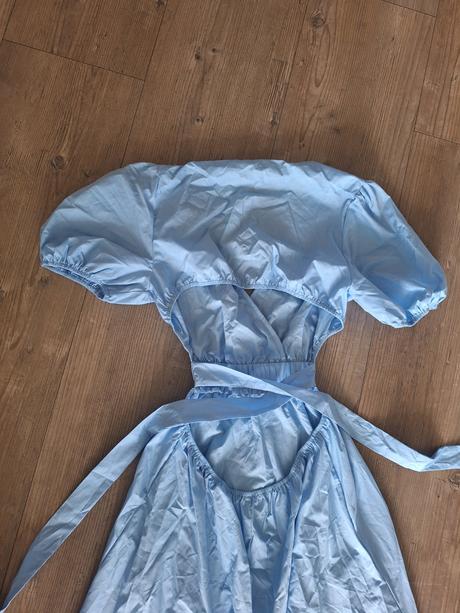 Saty backless blue, m