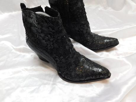 Luxusne damske glamurne kozačky, 36