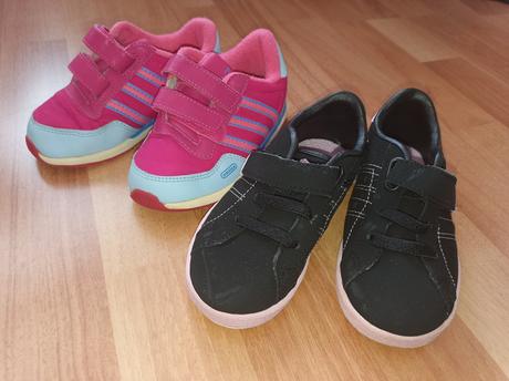 2x tenisky 25 1/2  lonsdale a adidas, adidas,25