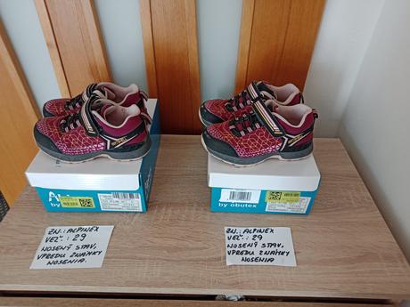 Dievčenské softshellove topánky zn.alpinex veľ.29, 29