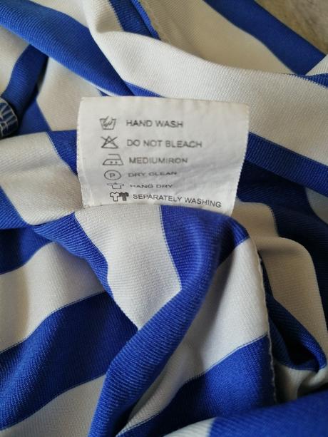 Pásikavé šaty ľahučké v, xs - s, cca 14 r., xs