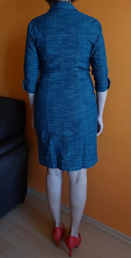 Riflové šaty, camaieu,38