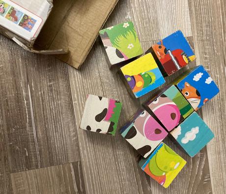 Playtive drevené kocky, 