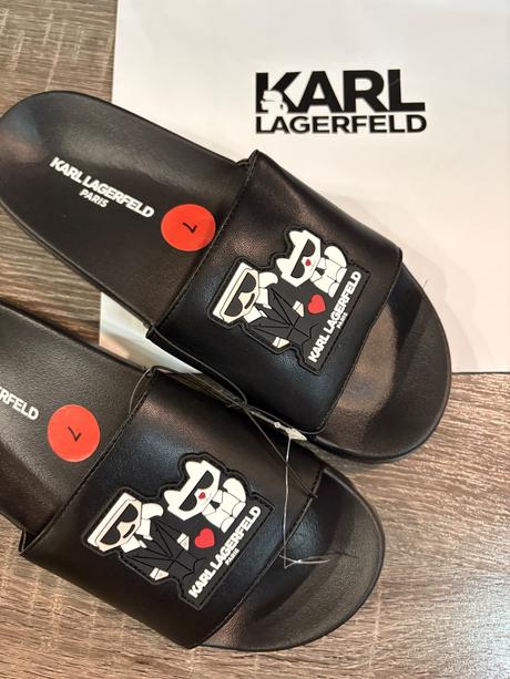 Karl lagerfeld nové dámske šlapky č.38, karl lagerfeld,38