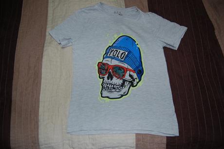 Tričko lebka, f&f,134