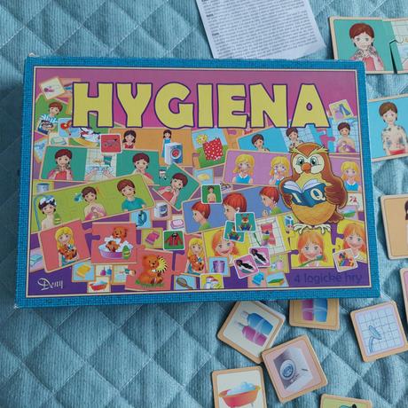 Logopedická hra hygiena,