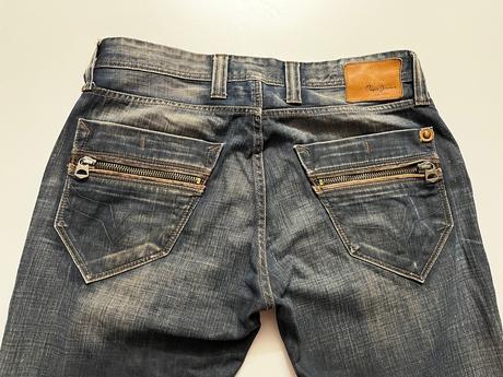 Pánske kvalitné džínsy pepe jeans - veľkosť 33/34, pepe jeans,34