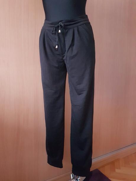 Trendy čierne office nohavice vel.40, 40