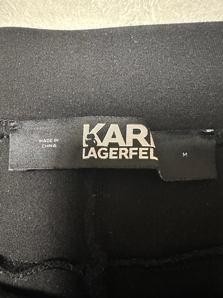 Legínové sťahujúce nohavice karl lagerfeld orig., m