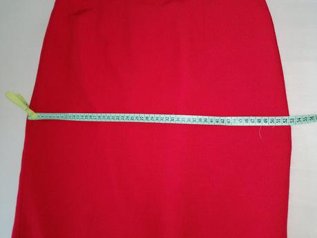 Sukňa jasnočervená, xl