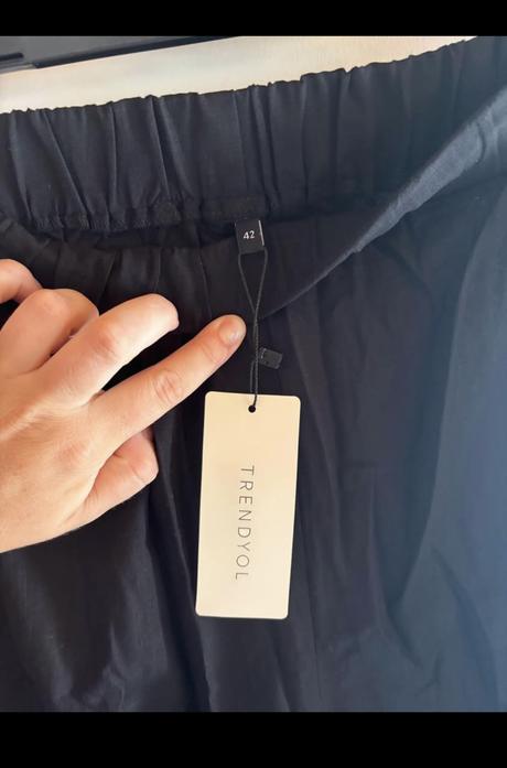 Nohavice s rozparkom, xl