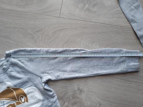 Mikina plus tričko grátis, h&m,122