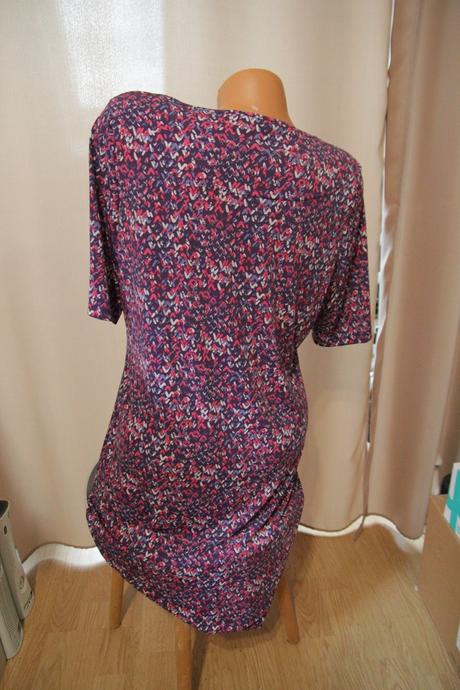 Fialovo ružové šaty xl, xl