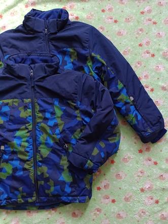 Hruba zimna bunda kik yfk s kapucňou, kik,128