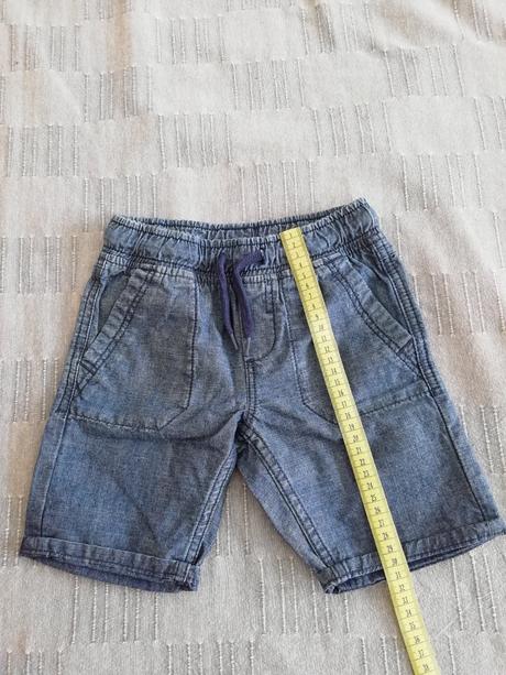 Dvojbalenie šortiek, 2x oblečené, c&a,104