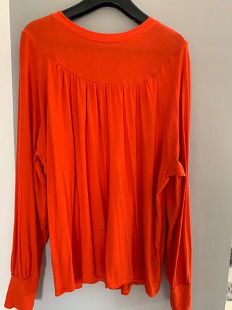 Tchibo červenooranžový top m 40/42, tchibo,42