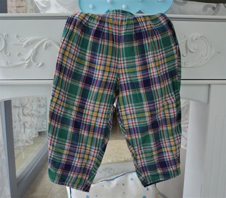 Kárované šašovské nohavice-92, 92