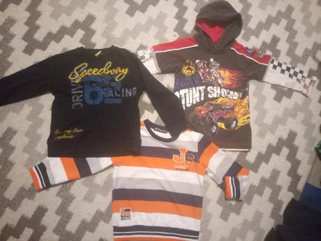 Tričká 3ks, okay,104