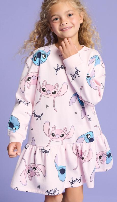 Šaty stitch v.122/128, sinsay,122