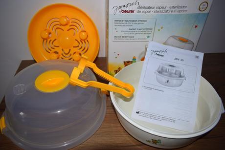 Parný sterilizátor zn. beurer na 5 fliaš, beurer