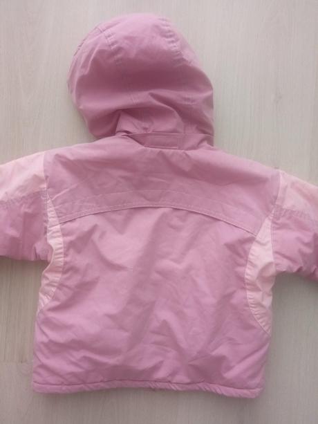 Ružová zimná bunda a ružové oteplovačky (80), 80