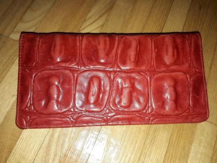 Kožená peňaženka,