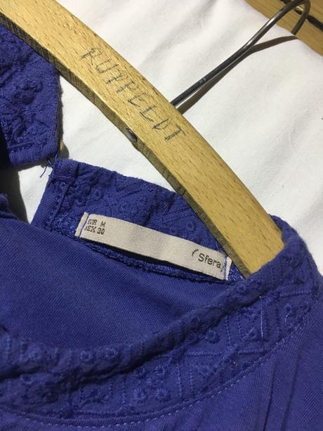 Nenosené príjemné etno tričko, m