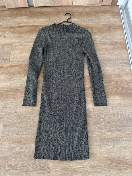 Elastické trblietavé šaty, amisu,l