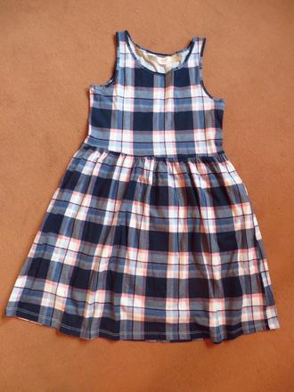 Letné dievčenské šaty - veľ. 134/140, h&m,134