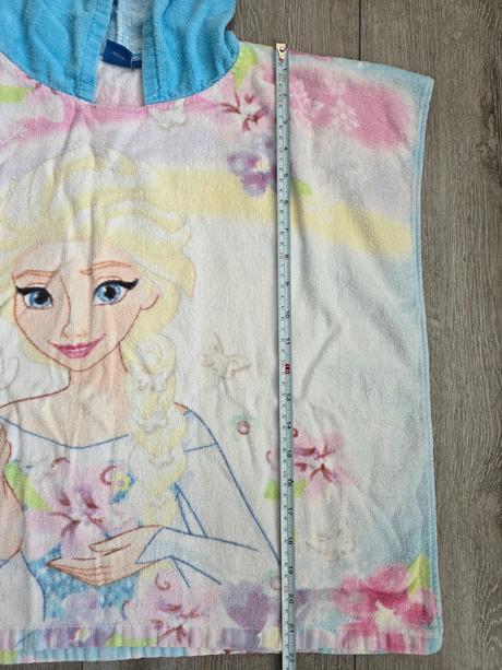 Pončo osuška na pláž detská elza/frozen, 