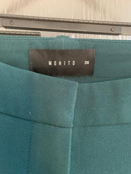 Nohavicový kostym, mohito,36