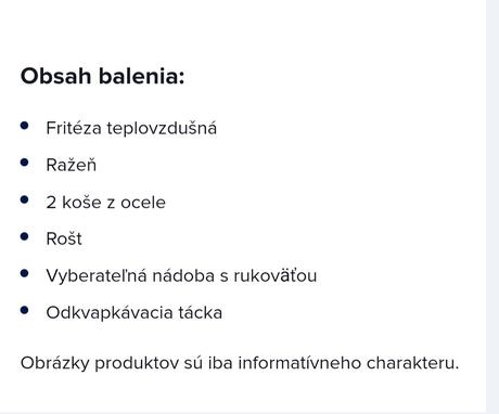 Teplovzdušnú fritézu rohnson r-2852, 12 l.,