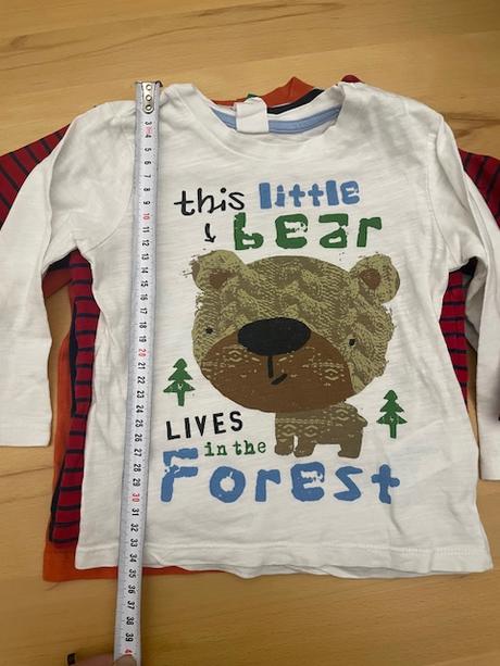 Tricka pre chlapca benetton, h&m 5 kusov na 1 rok, h&m,80