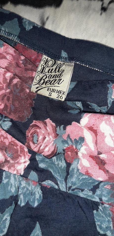 Letné kvetinové šaty 26/s, pull&bear,s