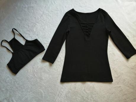 Pekné moderné tričko+ lambáda, h&m,158