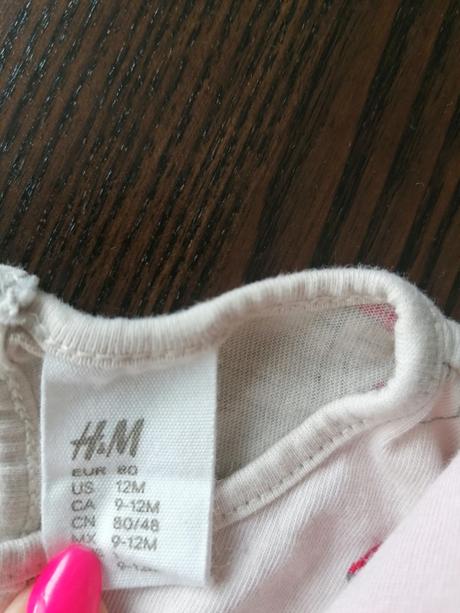 Tričká hribiky, h&m,80