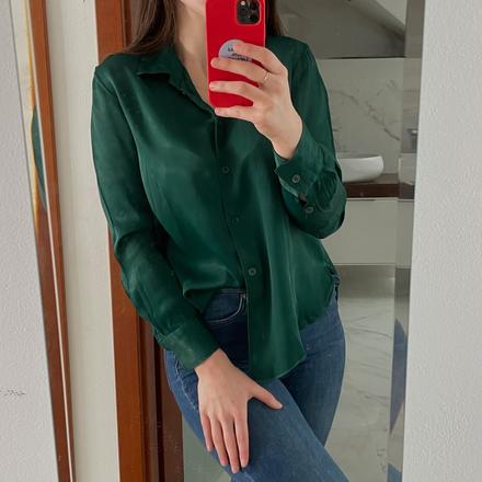 Zara saténová blúzka, zara,xs