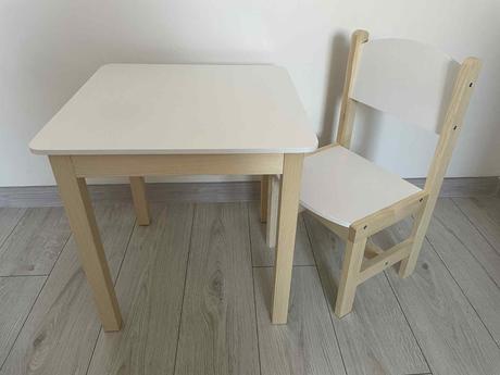 Detský stolík so stoličkou nový, 